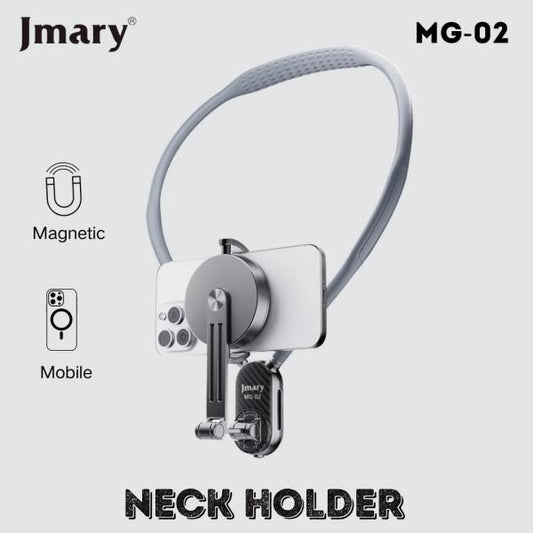 HOLDER DE CUELLO PARA CELULAR O CAMARA MG-02 IPEGA NEGRO