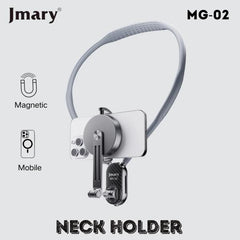 HOLDER DE CUELLO PARA CELULAR O CAMARA MG-02 IPEGA NEGRO
