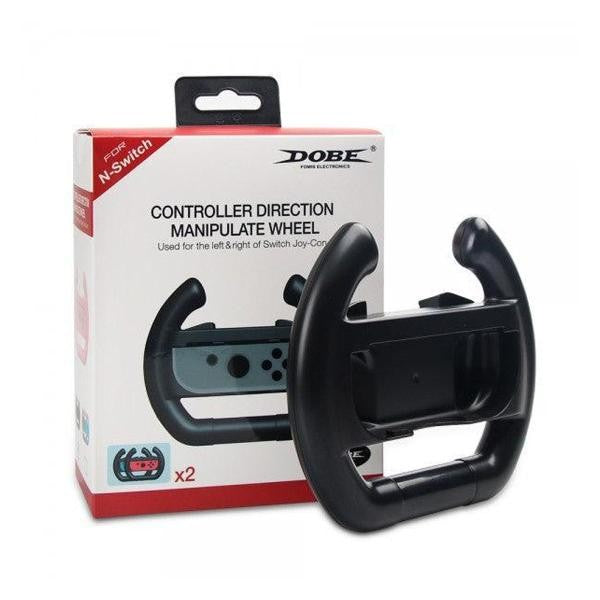 SOPORTE DE MANIVELA PARA CONTROL NINTENDO SWITCH TNS-852 DOBE NEGRA