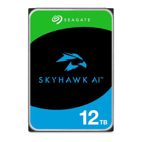HD Interno 12TB Seagate Skyhawk Ai St12000ve003 HDD 3.5 Sata III 7200 Rpm 763649181911 - Gris Imagen principal del producto