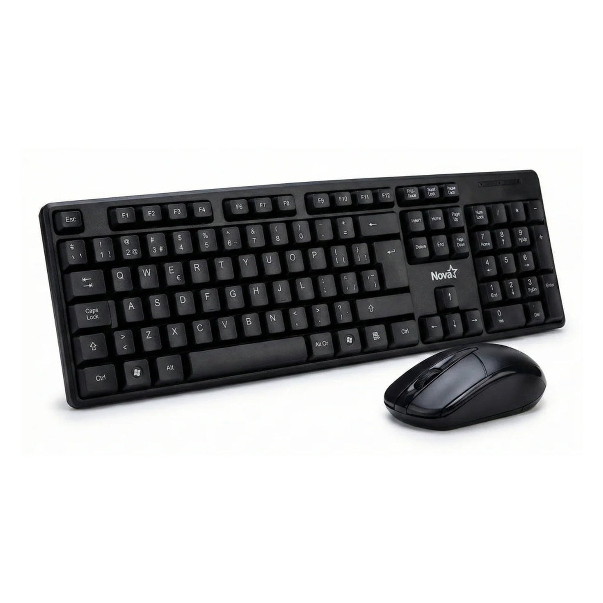 Combo teclado y mouse Nova alambrico USB membrana