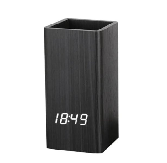 RELOJ ORGANIZADOR DE LAPICES MY-025 NEGRO