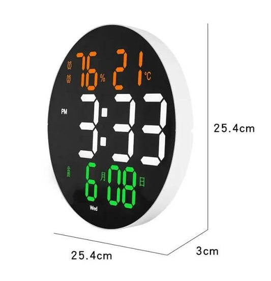 RELOJ PARED 3853L AZUL