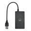 Hub Unno Tekno HB1011BK 4 Puertos USB 3.0 - Negro