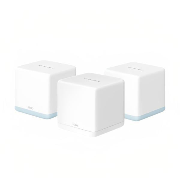 Sistema WIFI Mercusys halo H32 g 3-PACK AC1200 whole home mesh 2.4 GHz 5 GHz 1201 MBPS