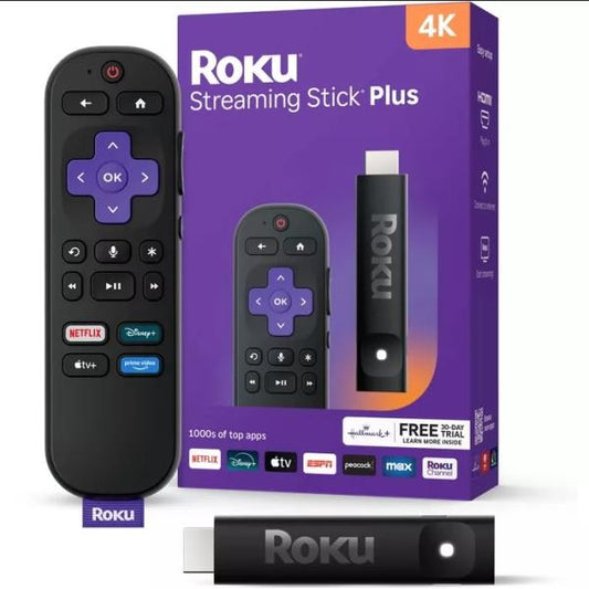 DISPOSITIVO STREAMING ROKU STICK 4K PLUS