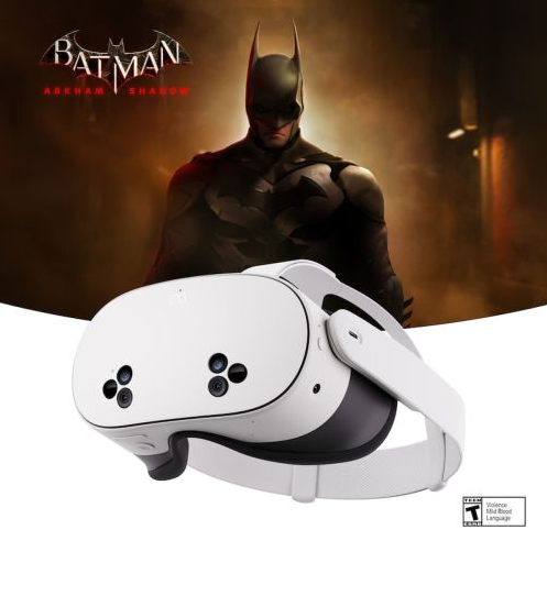 Casco de Realidad Virtual Oculus Quest 3S Batman Meta