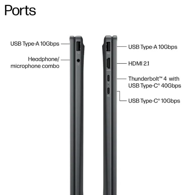 Computadora Portatil Omnibook X Flip Tactil 16" HP - Gris