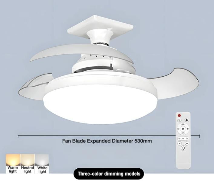 BOMBILLO CON VENTILADOR