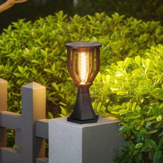 LAMPARA SOLAR HEL-259 NEGRA