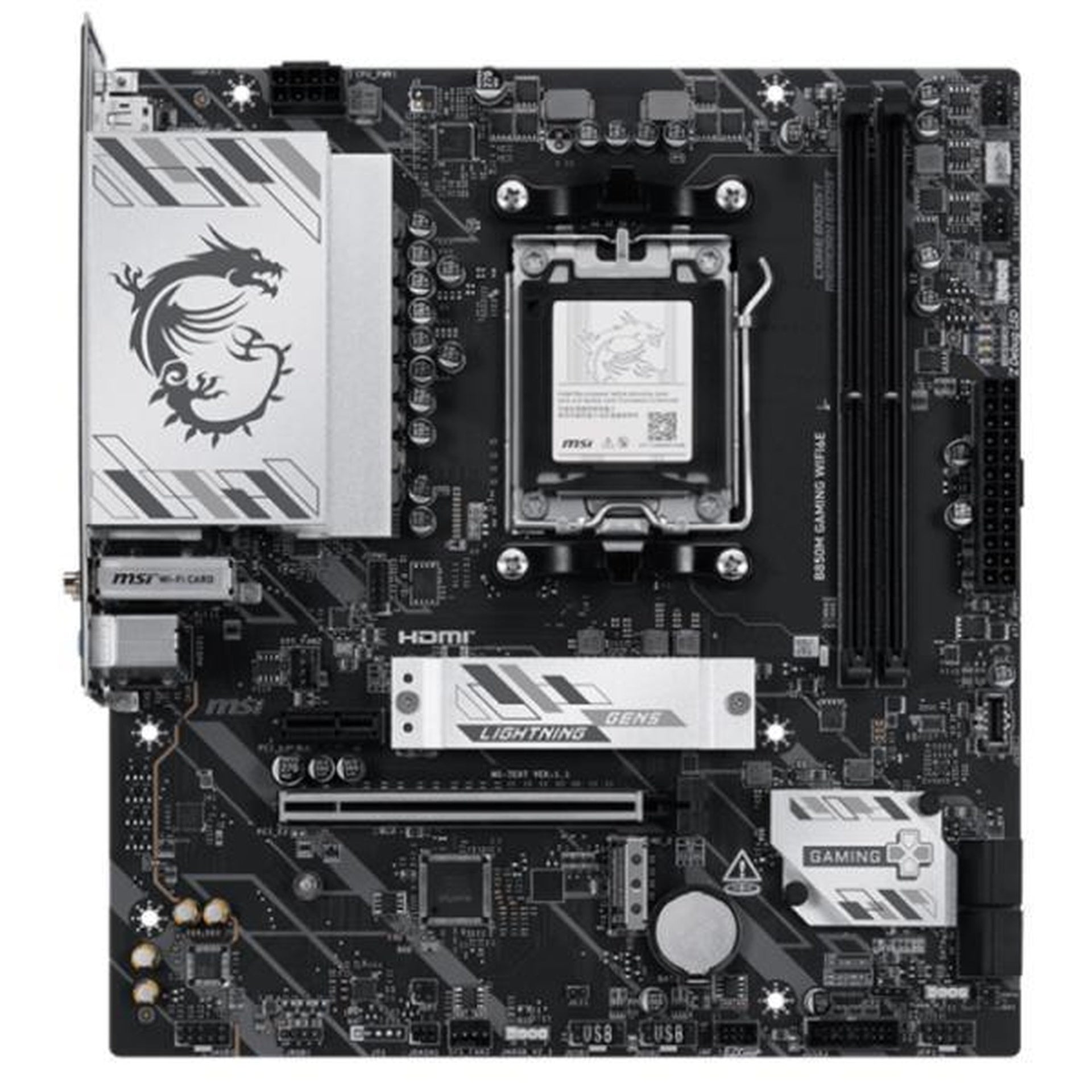 Tarjeta madre MSI B850M gaming WIFI6E AM5 DDR5 2.5g lan Imagen principal del producto