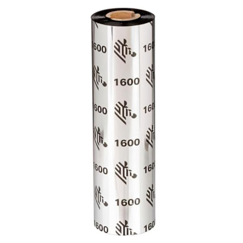 Zebra ribbon cera 01600bk08345 83 mm x 450M para impresoras