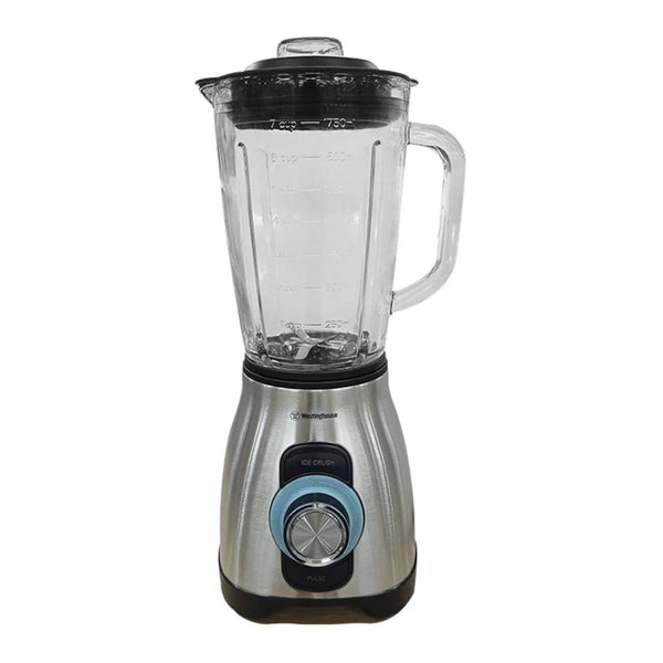 Westinghouse Licuadora 800W Vidrio 1.7L 5 Velocidades Inox WKBESA1703
