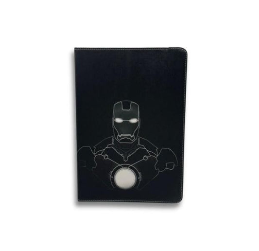 ESTUCHE AGENDA TABLET UNIVERSAL DISEÑO 7¨ IRON MAN