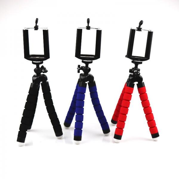 Tripode Flexible Bolsa - Rojo