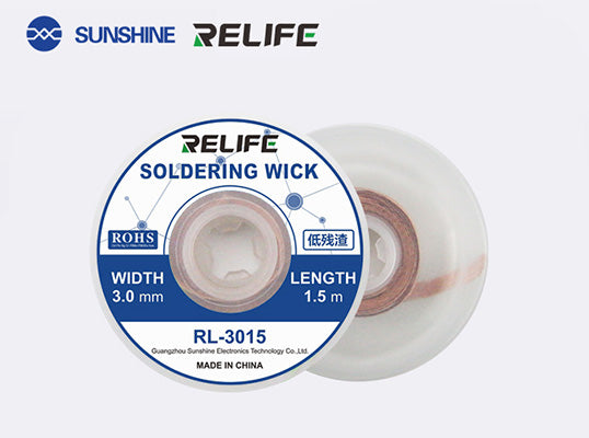 Malla Para Desoldar Relife RL-3015 Cobre Puro