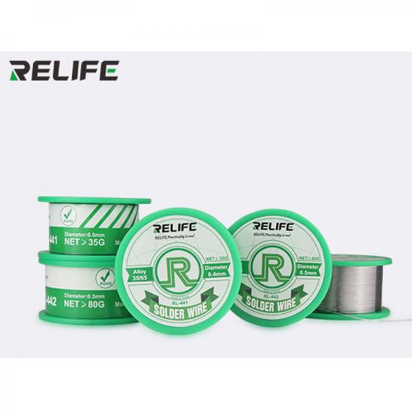 Relife Soldadura Estaño RL-442 100G 0.3mm Para Reparacion Movil Imagen principal del producto