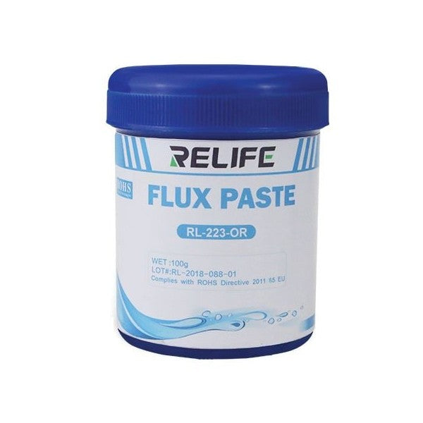 Relife Flux Pasta RL-223-OR Para Reparacion Pcb Bga Pga 10cc Imagen principal del producto