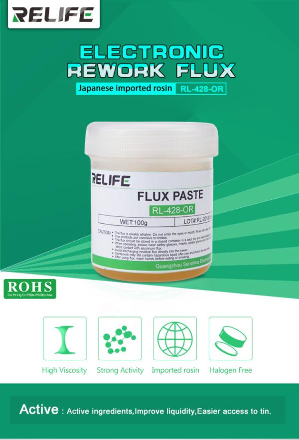 Flux Pasta Relife - RL-428 or