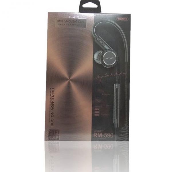 Audifonos Manos Libres RM-590 Remax - Negro