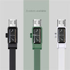 Cable USB Lightning RC-113I Watch Remax - Blanco