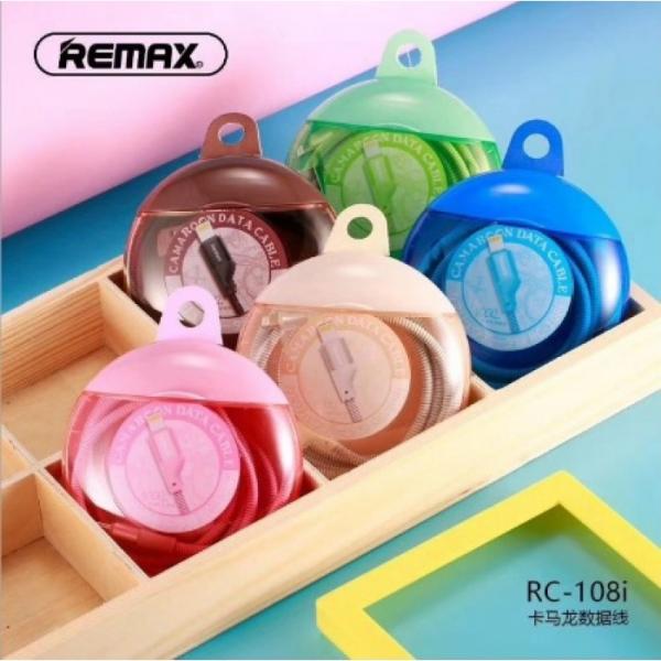 Cable USB Micro B RC-108M Camaroon Remax - Azul