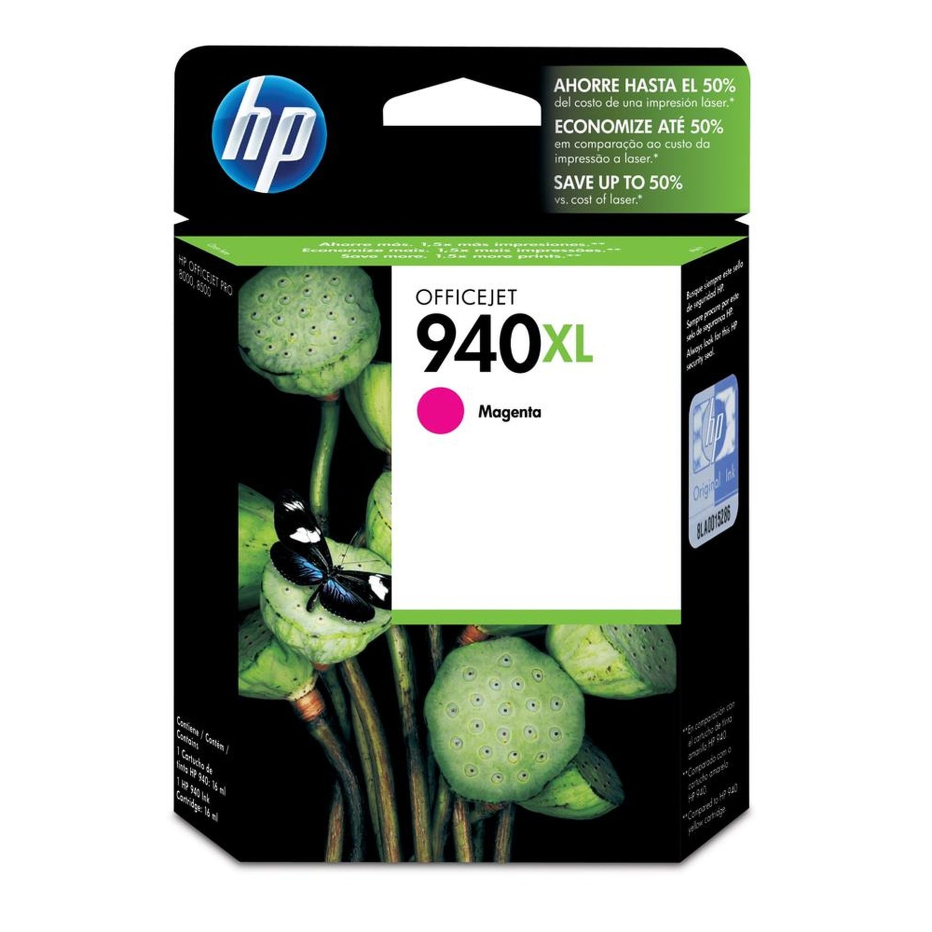 HP cartucho magenta 940XL C4908AL alto rendimiento