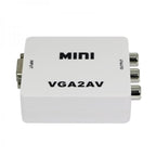Convertidor Adaptador VGA a Rca Av