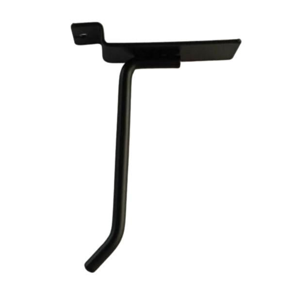Gancho PG Lamina Ranurada 6MM Grueso 200MM Negro FG-0260-01
