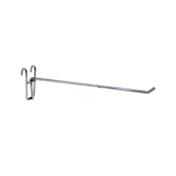Gancho PG Lamina Malla 6MM Grueso 250MM Plateado FG-0260 Imagen principal del producto