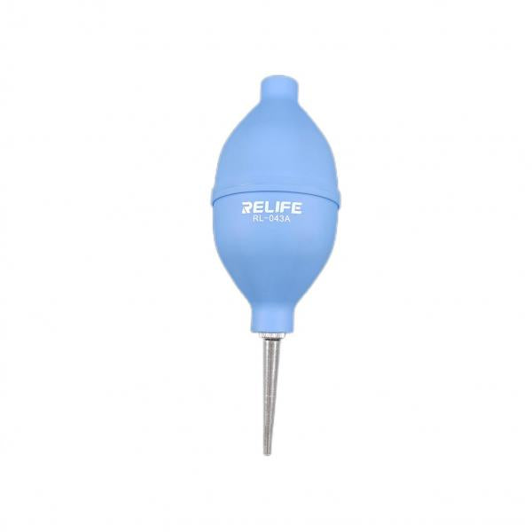 Bomba De Goma Relife RL-043A Azul Para Limpieza De Dispositivos
