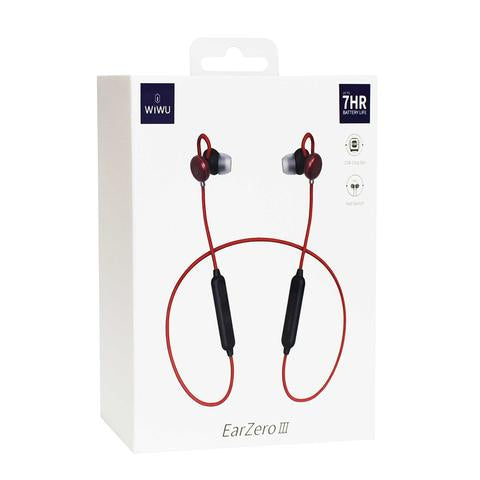 Audifonos Manos Libres Bluetooth Earzero 3 Wiwu - Rojo
