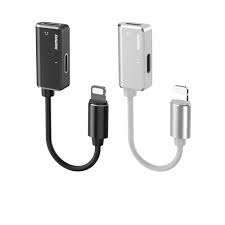 Cable USB Ligthing a 3.5 Hembra Enjoy Splitter RL-LA02I Remax - Blanco