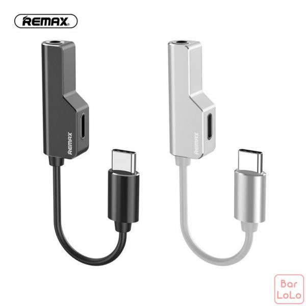 Cable USB Ligthing a 3.5 Hembra Enjoy Splitter RL-LA02I Remax - Blanco