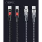 Cable USB Tipo C RC-151CC Super Pd Carga Rapida Remax - Plateado