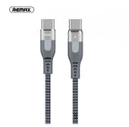 Cable USB Tipo C RC-151CC Super Pd Carga Rapida Remax - Plateado