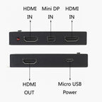 Adaptador HDMI Mini Display Port Display Port a HDMI Tipo B OTN-7589 Onten