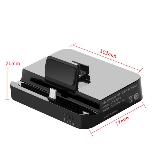 Dock Adaptador USB Tipo C a HDMI + Pd + Tf+ Sd OTN-D9138 Onten