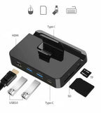 Dock Adaptador USB Tipo C a HDMI + Pd + Tf+ Sd OTN-D9138 Onten
