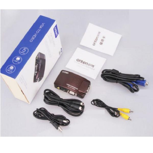 Convertidor VGA a Av Audio Video OTN-5123 Onten