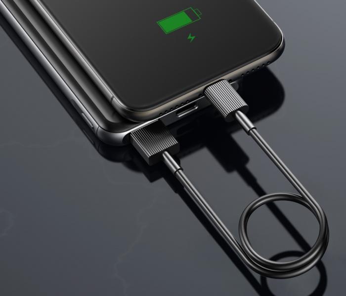 Cable USB Lightning RC-120I Chaino Mini Remax - Negro