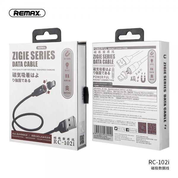 Remax Cable USB Lightning RC-102I Negro 1m