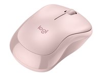 Logitech M240 Silent Bluetooth Mouse, Compact, Portable, Smooth Tracking, Rose - Ratón - 3 botones