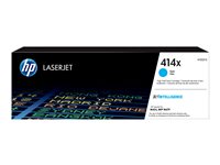 HP 414X - Alto rendimiento - cián