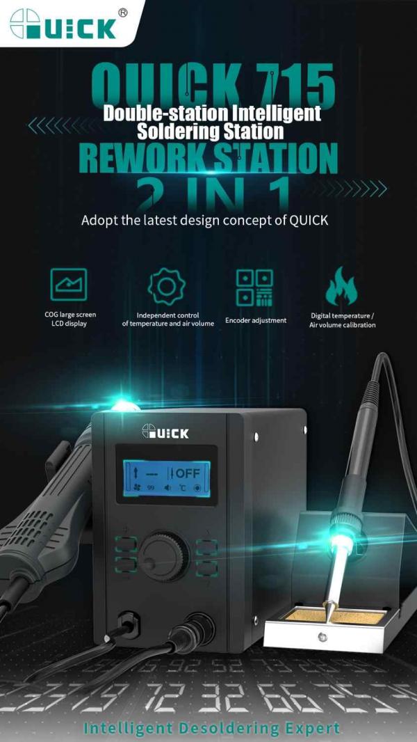 Estacion Completa Blower Cautin 715 Quick