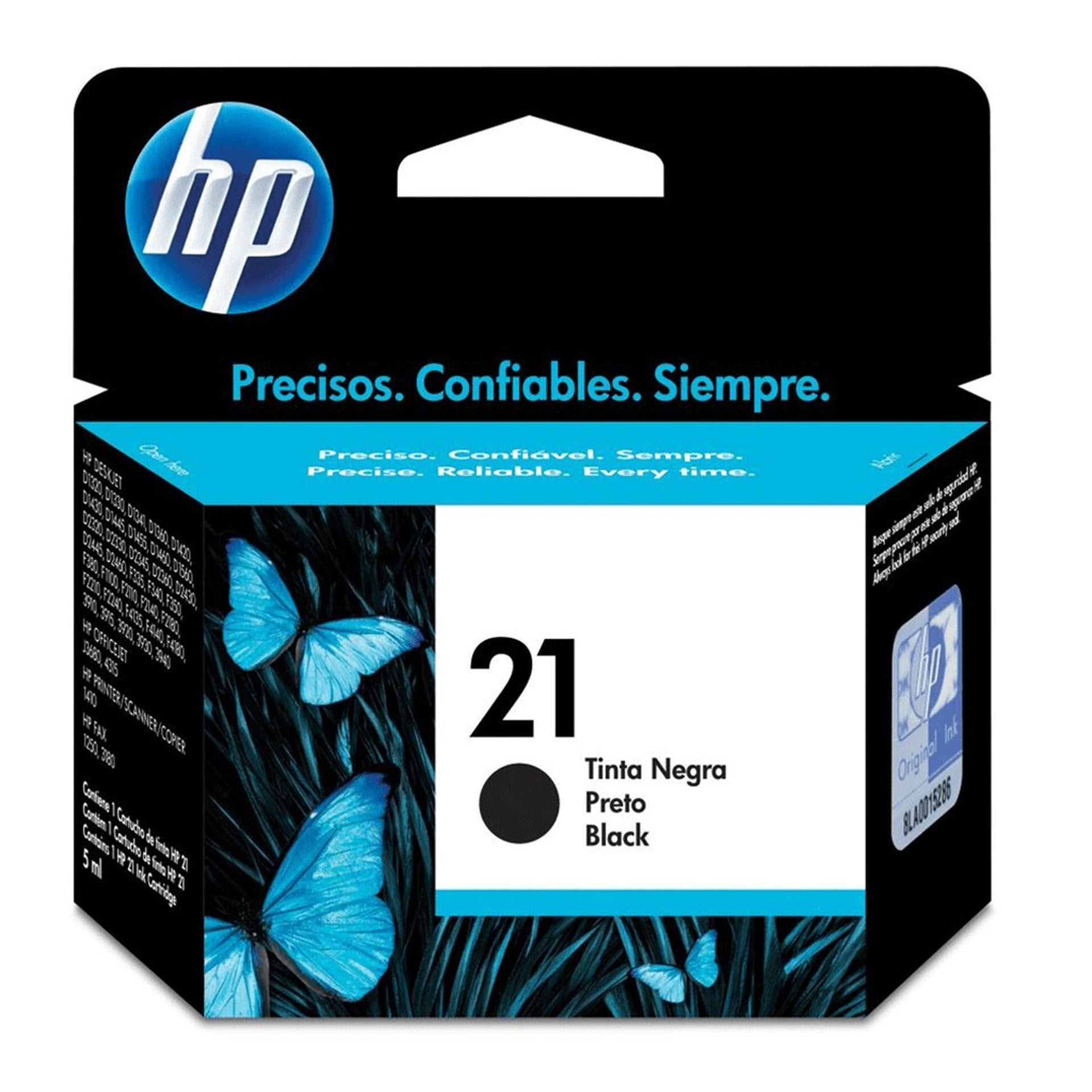 HP cartucho negro 21 C9351AL imprime 150 páginas Imagen principal del producto
