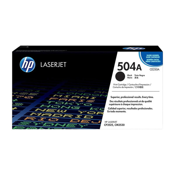 HP toner negro 504 5000 pgs CF250A