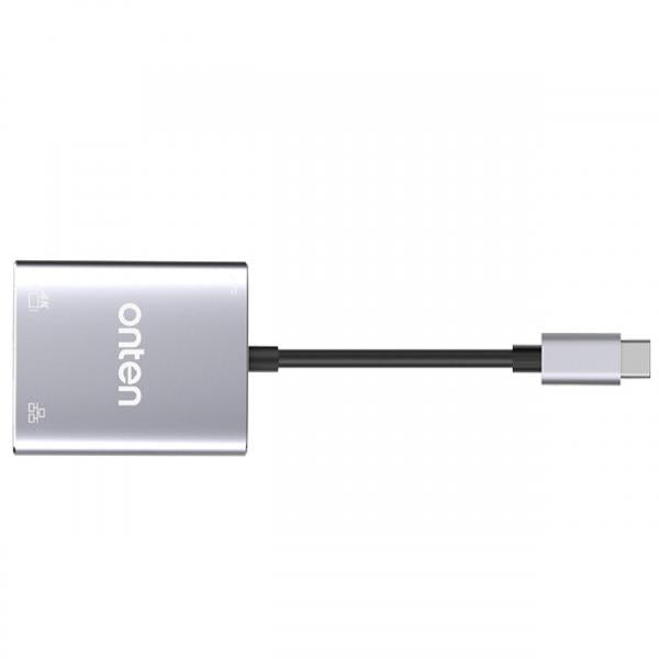 Cable Adaptador Tipo C a HDMI +gigabit+ Pd OTN-91188 Onten