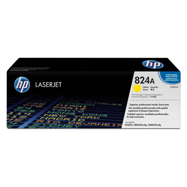 HP Toner Amarillo 21000 Pgs #824A CB382A