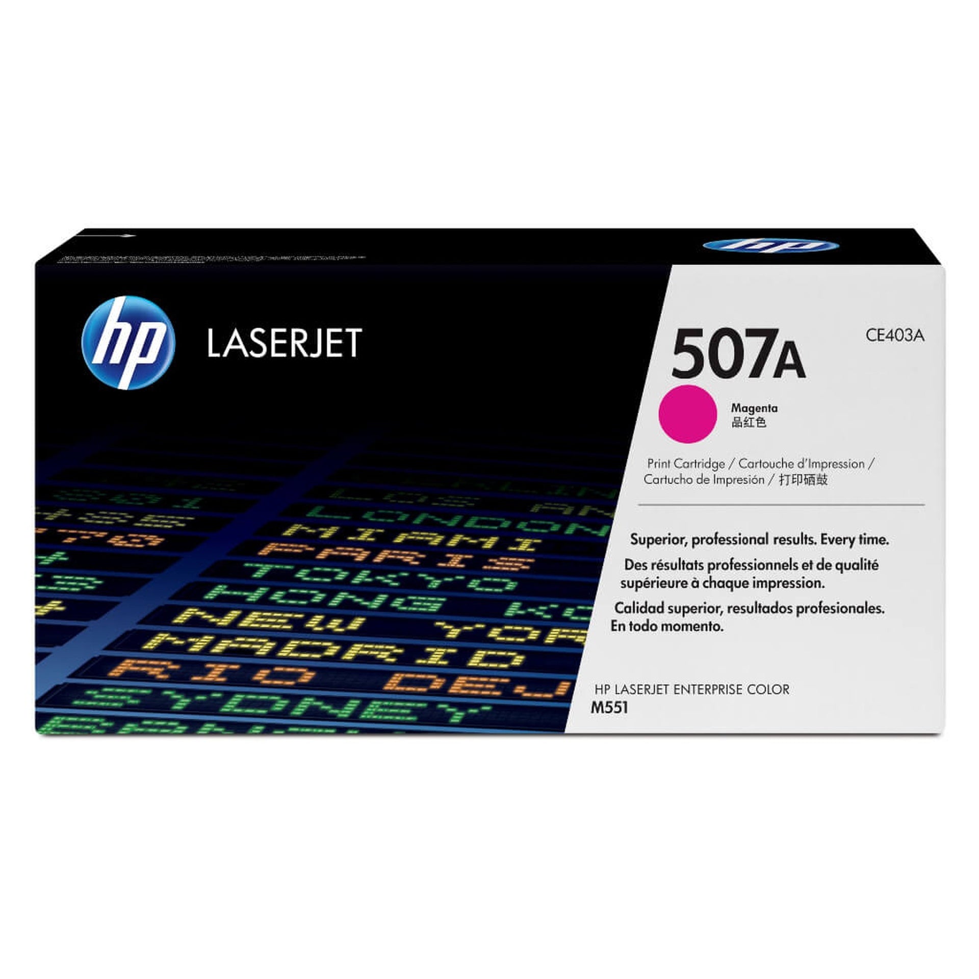 HP toner magenta HP507A laserjet CE403A Imagen principal del producto
